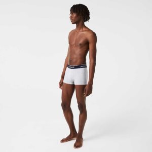 Lacoste Vapaa-ajan Bokserin Brief 3-Pack Harmaat | SHO-790532