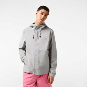 Lacoste Vedenpitävät Lyhyt Track Harmaat | UZC-650739