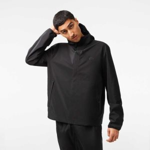 Lacoste Vedenpitävät Lyhyt Track Mustat | IRV-326401