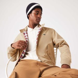 Lacoste Vesi-Repellent Light Twill Beige | SAJ-603198