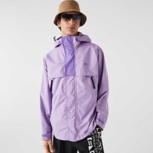 Lacoste Vesi-Repellent Parka Violetit | NYI-279164