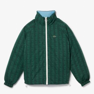 Lacoste Vesi-Repellent Reversible Vihreä | PIF-146587