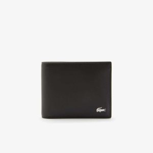 Lacoste Wallet And Matching Key Ring Gift Set Tummanruskea | GXO-749612